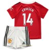 Maglia ufficiale Manchester United Eriksen 14 Casa 2022-23 per Bambino